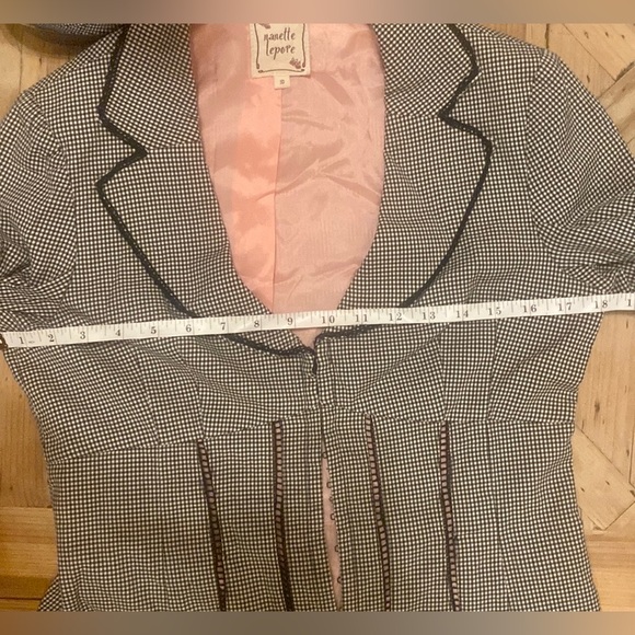 🎀 Nanette Lepore jacket size 10 - Picture 10 of 10